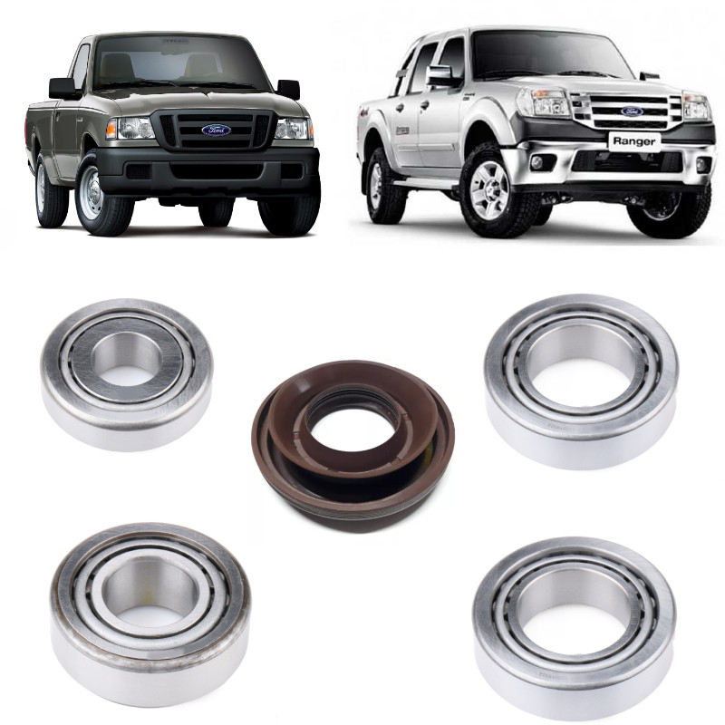 Rolamentos Diferencial Traseiro Ford Ranger 2002 até 2011 Kit