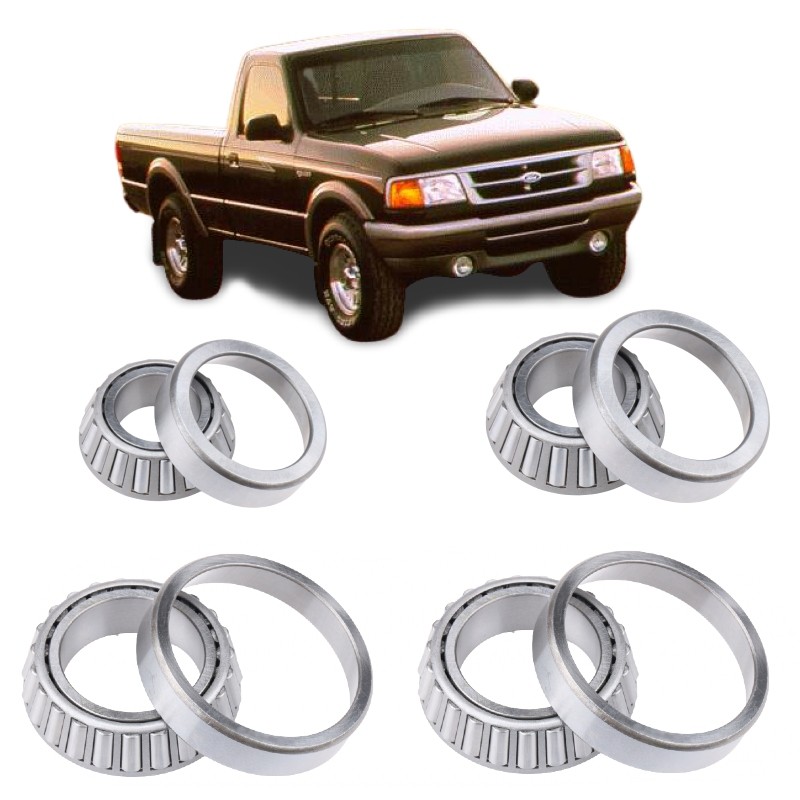 Rolamentos Diferencial Traseiro Ford Ranger 1994 até 2001 8.8