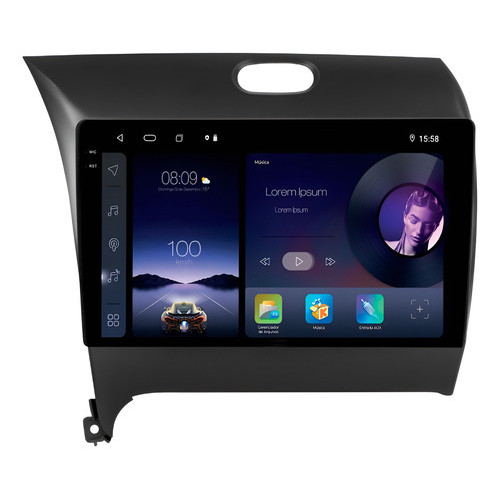 Multimídia Adak Iplay G2 Kia Cerato 2013 A 2019 2ram+64gb Carplay Android Gps Bluetooth 9p em Oferta na Shopee