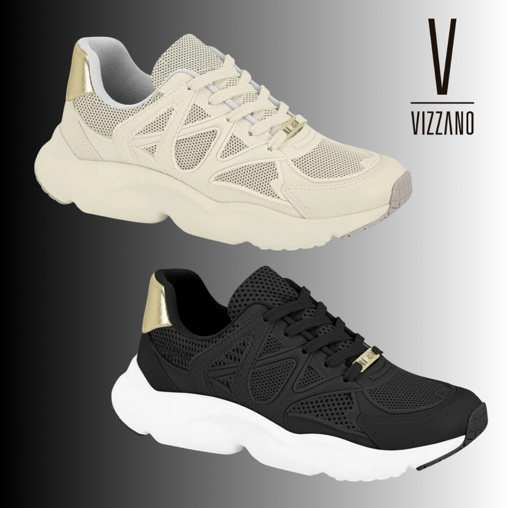 TÊNIS FEMININO VIZZANO ORIGINAL SNEAKER LANÇAMENTO VERÃO 2026 LEVE 1440.107