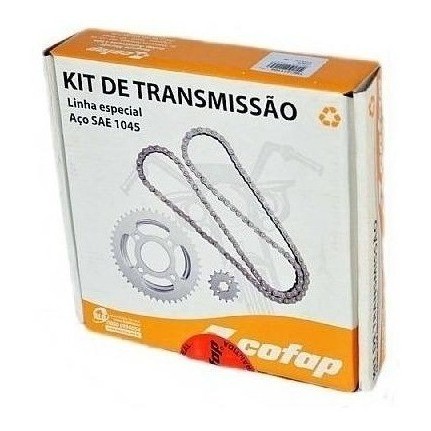 Kit Relaçao Transmissão Yamaha Ybr Factor 125 2014 Cofap em Oferta na Shopee