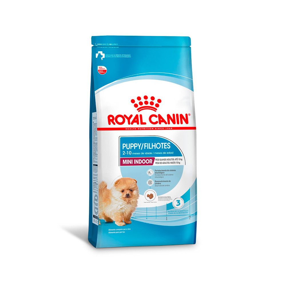 Ração Royal Canin Mini Indoor Junior para Cães - 2,5kg