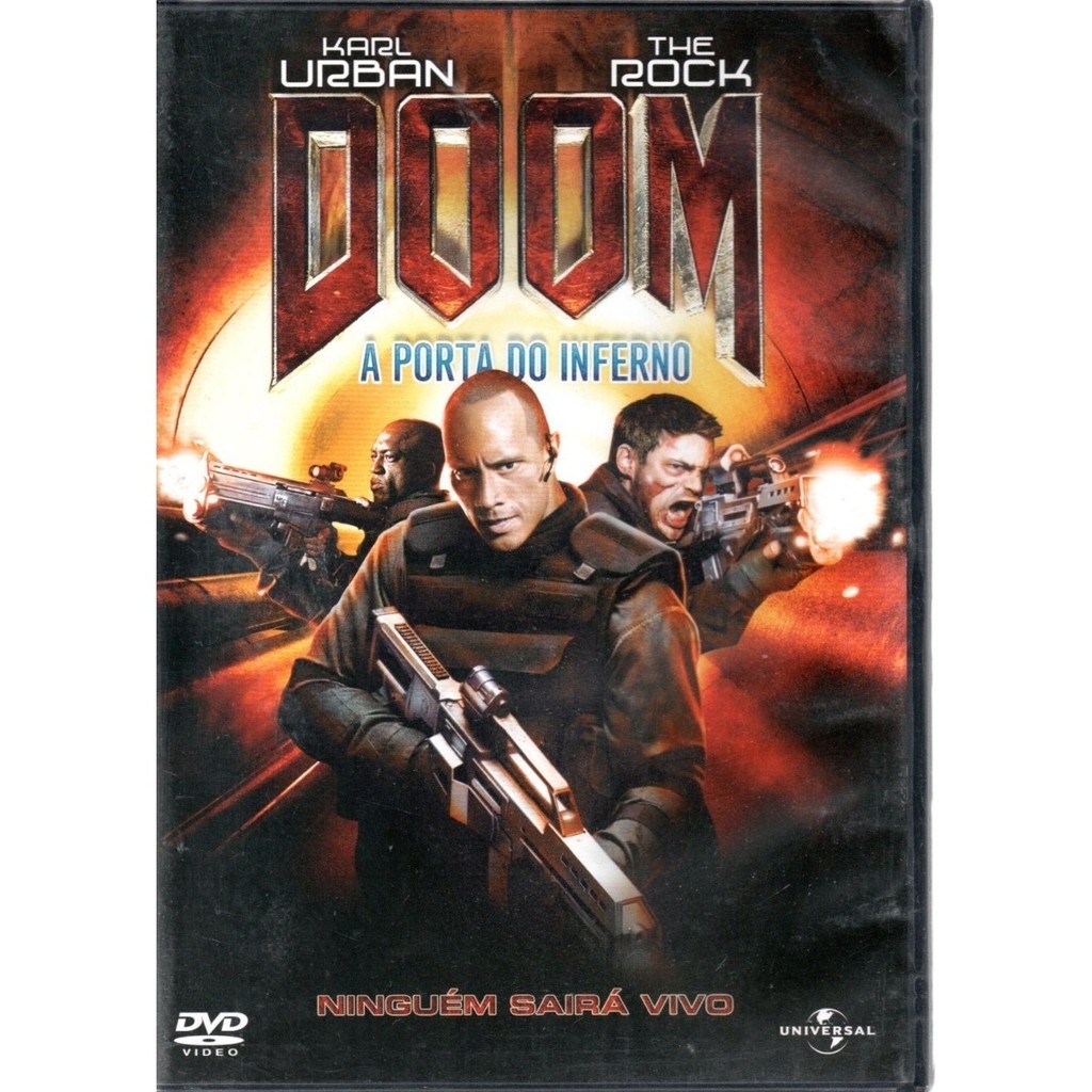Dvd - Doom A Porta Do Inferno - Dwayne Johnson - Lacrado