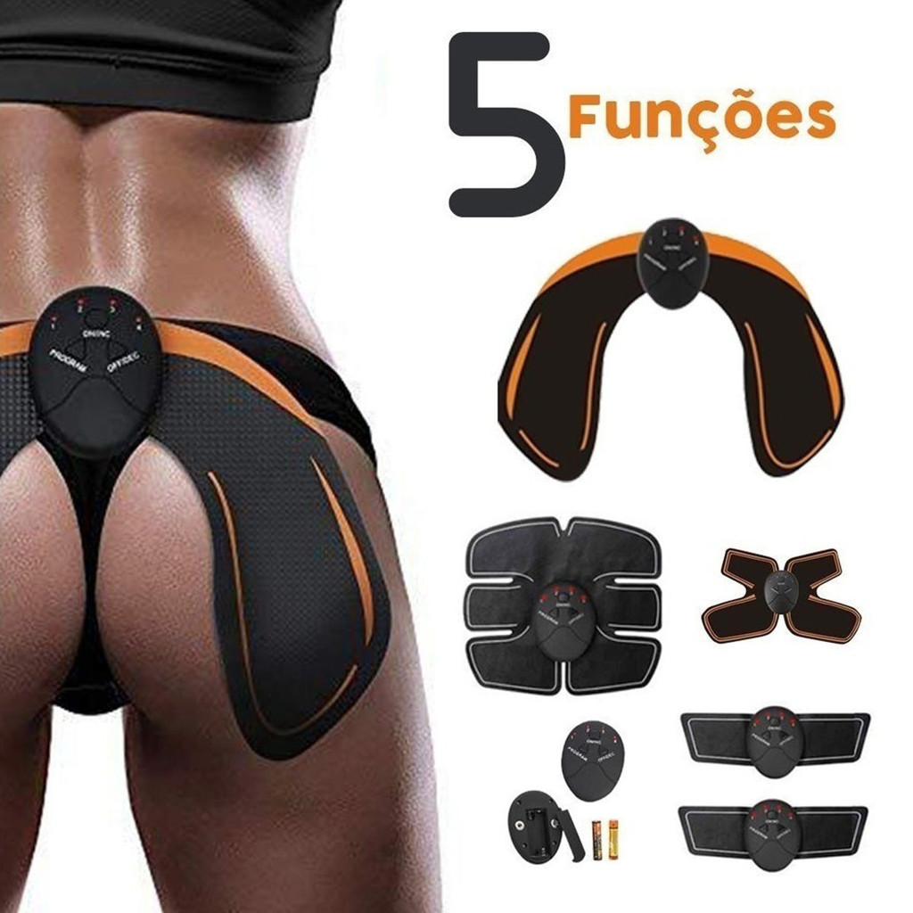 Tonificador Muscular 5 Em 1 Para Barriga e Pernas Saudáveis