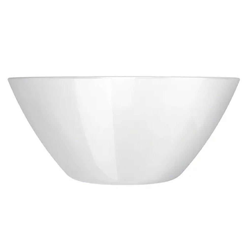 Saladeira Nadir Opaline Blanc 4045 2,3L - Embalagem com 6 Unidades