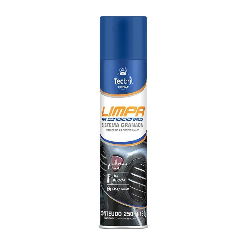 Limpa Ar Condicionado Spray Tecbril Granada Lavanda 250ml