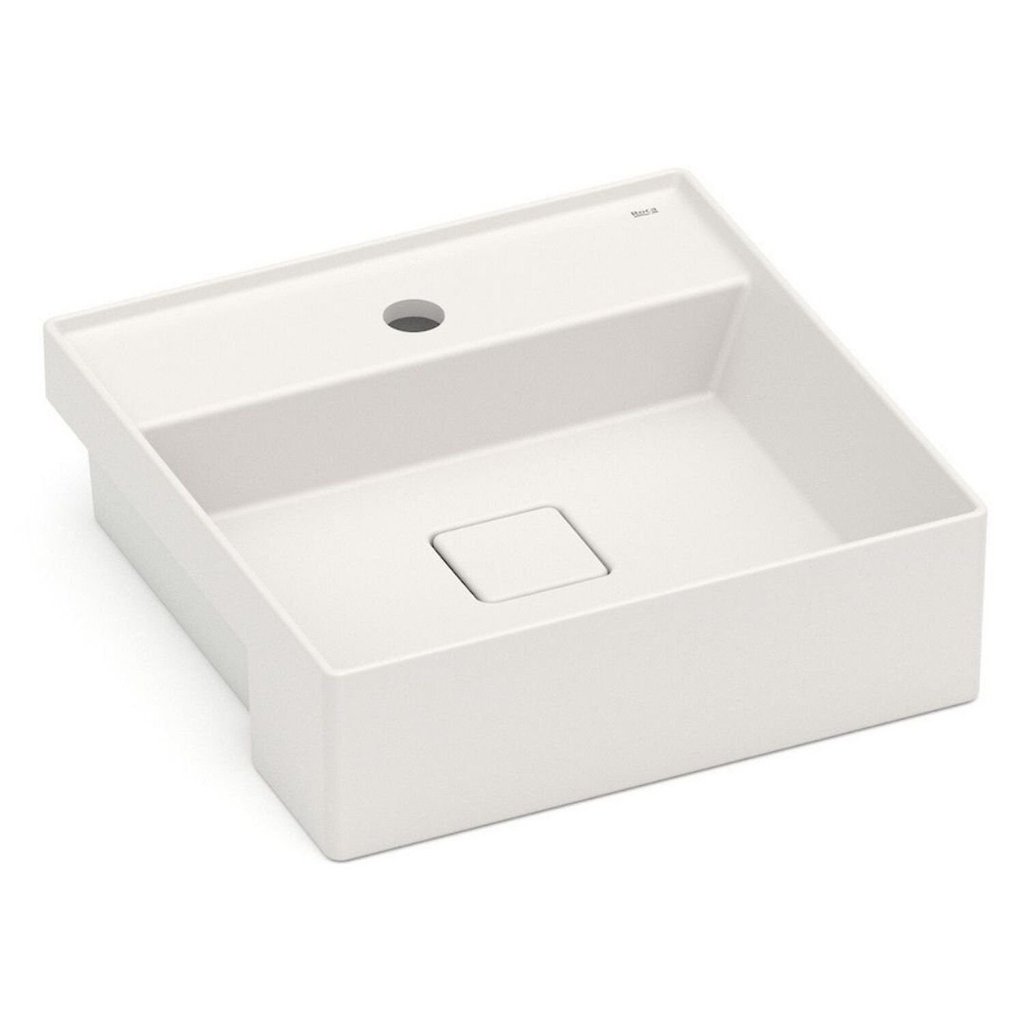 Cuba de Semi Encaixe 40x40cm com Mesa T10 Roca Bege