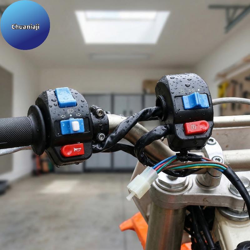 Chuaniaji Gy6 50cc 125cc Botão De Buzina De Motocicleta , Substituição Confiável De Sinal De Volta Para Scooter Elétrica