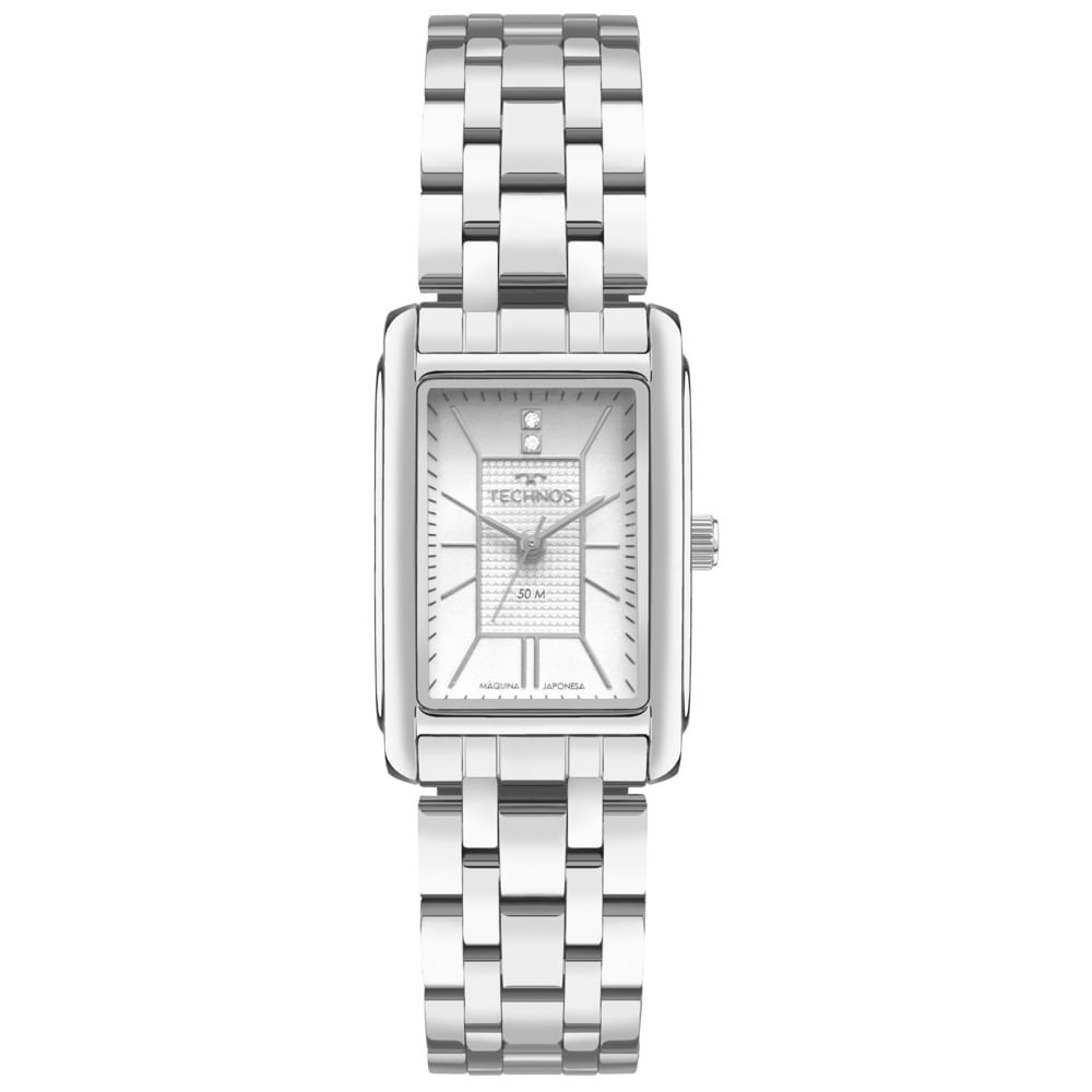 Relógio Technos Feminino Boutique Prata - 2036NCD/1K