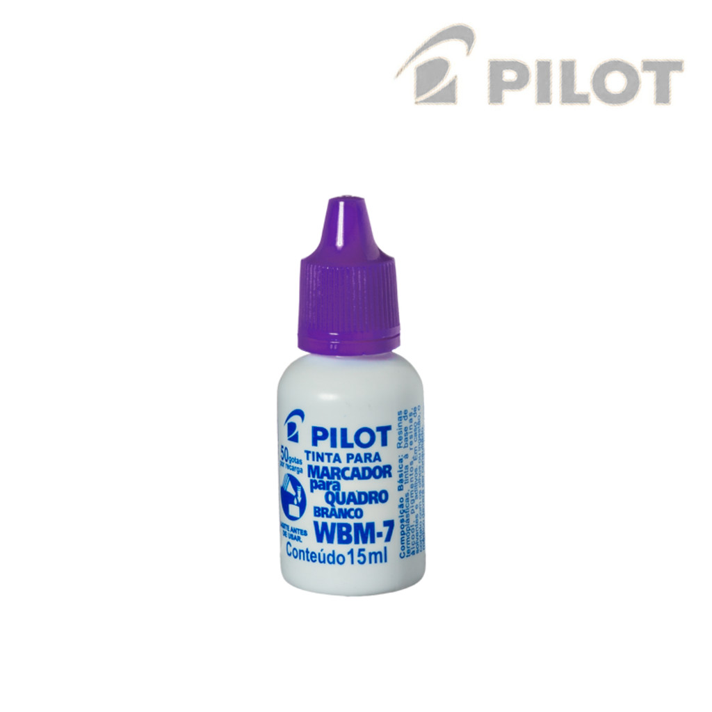 Refil Para Marcadores De Quadro Branco WBM-7 15ml - PILOT Cor:Violeta