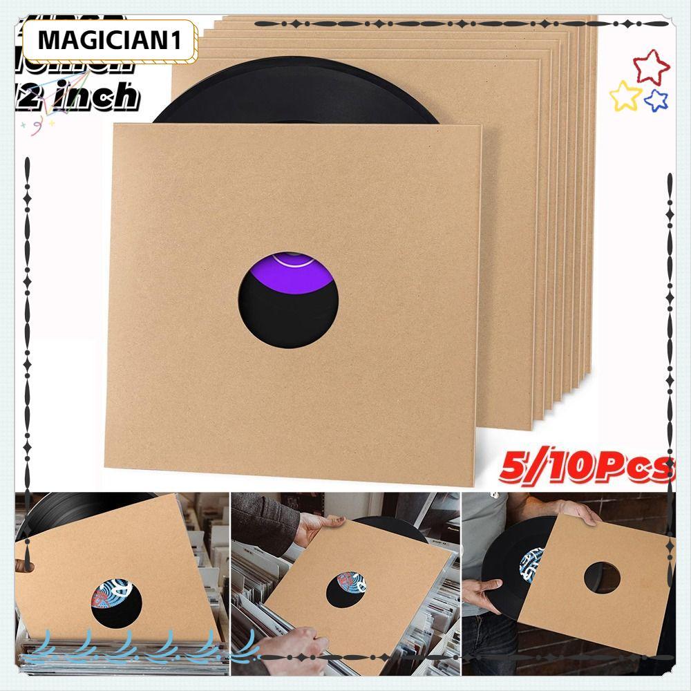 Jaquetas LP Para Discos De Vinil MAGICIAN , Capas De Papelão Marrom De 7/10/12 Polegadas Álbum De Papel Kraft
