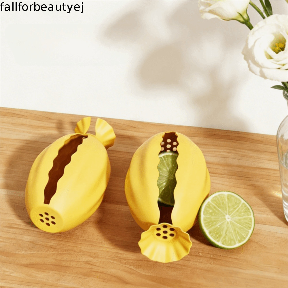 Espremedor De Limão FALLFORBEAUTYEJ , Manual Resistente Ao Calor De Silicone De Qualidade Alimentar , Integrado