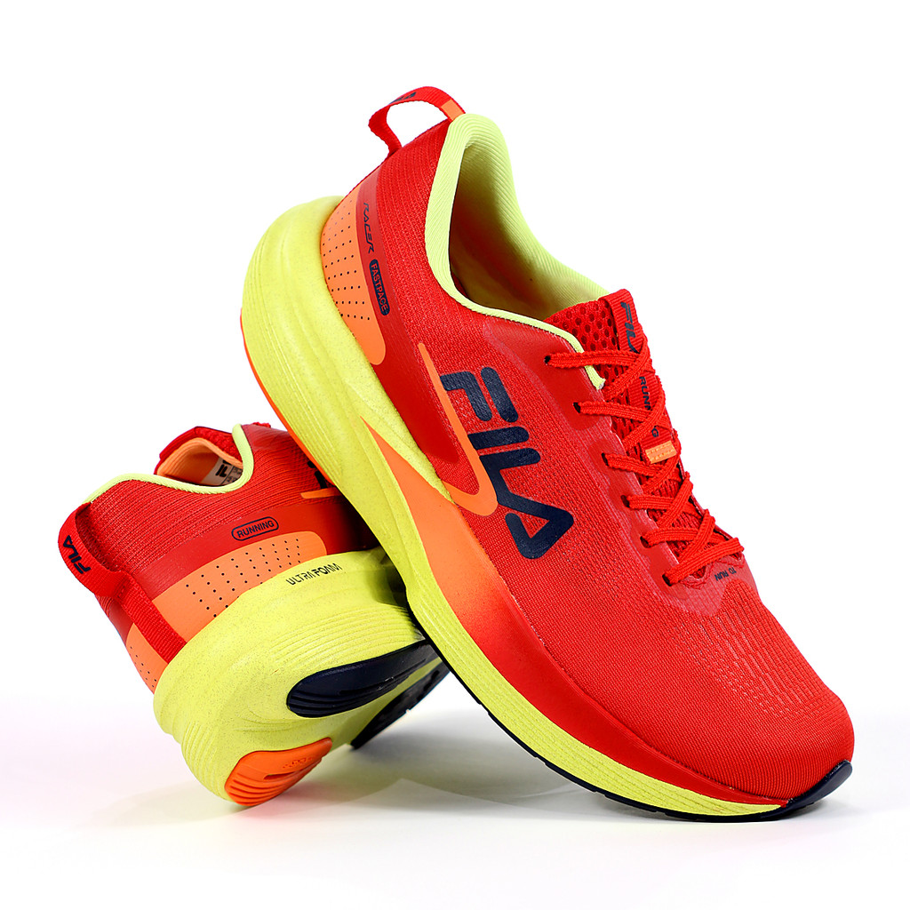 Tênis Fila Racer Fastpace Vermelho e Verde - Masculino