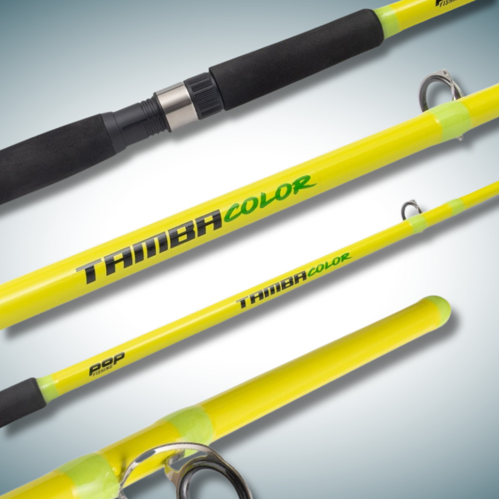 Vara de Pesca  2,40m 30-60 Lbs Tamba Color Para Molinete Pesqueiro Pesado Pop Fishing