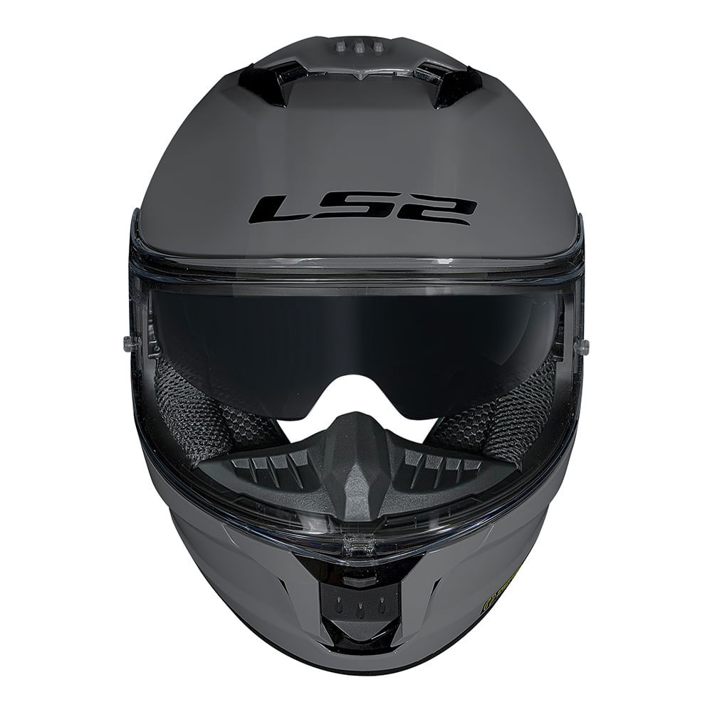 CAPACETE LS2 STREAM II MONOCOLOR NARDO CINZA
