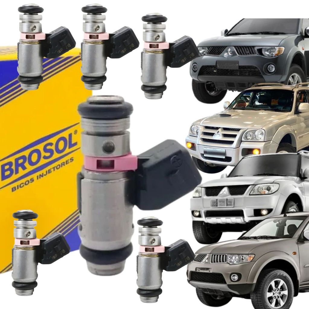 Kit Bico Injetor Mitsubishi L200 Triton / Pajero Dakar Sport 3.5 V6 Flex (Brosol 6XBRI218)