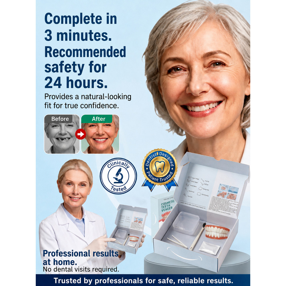[Aderência Forte] SL-【Eternal Smile】Medical Full-Coverage Denture/Prótese/Adesivo de Prótese