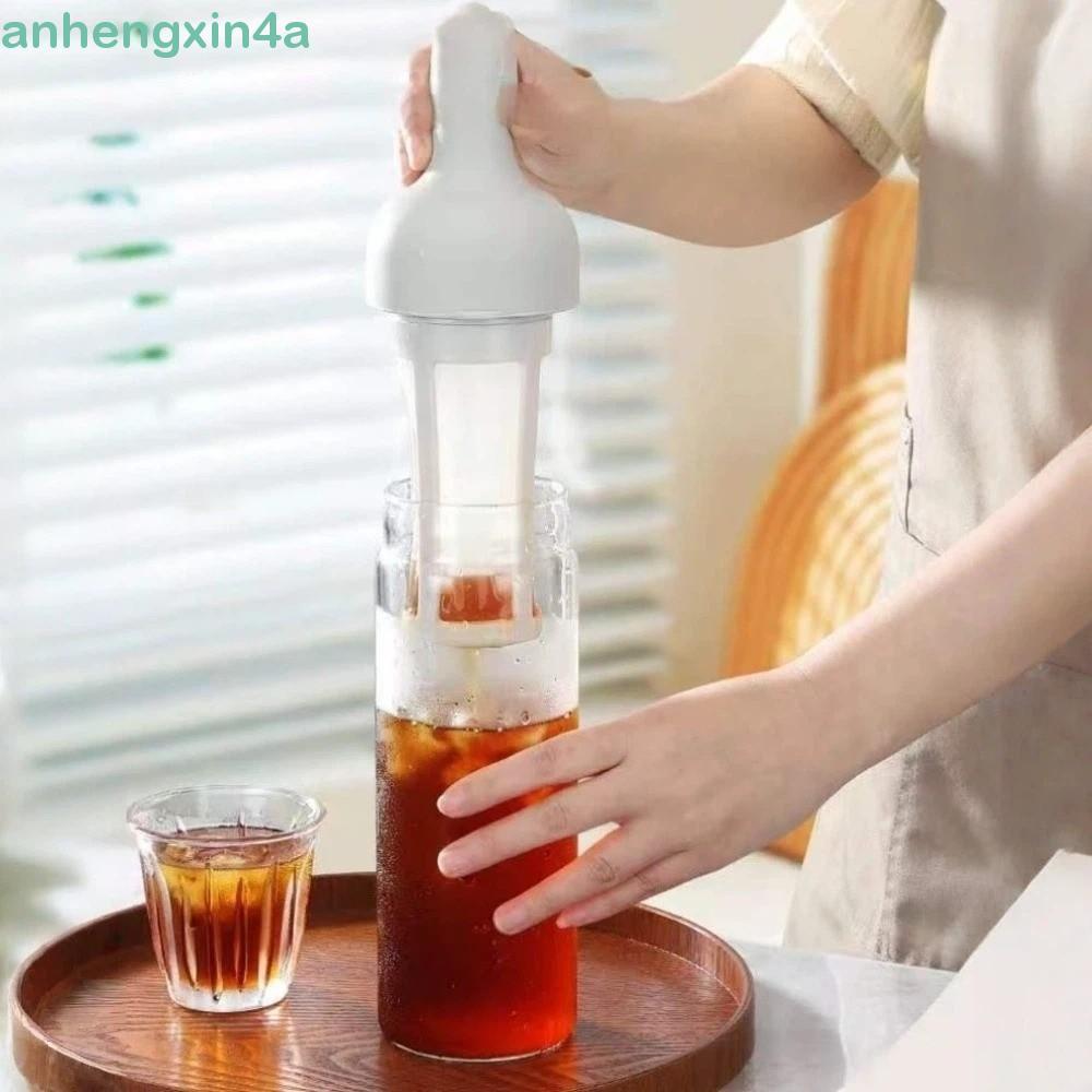 Máquina De Café A Frio ANHENGXIN , Com Filtro , Cafeteira Fria De Grande Capacidade , Garrafa Selada Para Fermentação