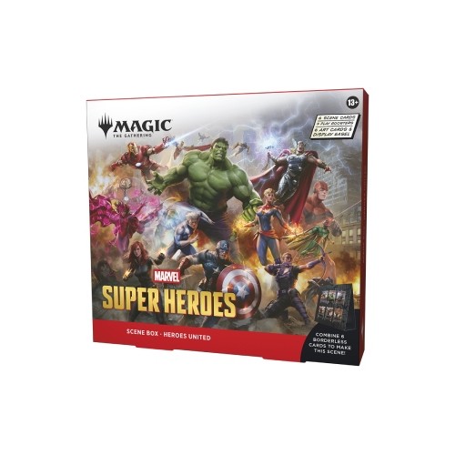 Caixa de Cena - Marvel Super Heroes - Heroes United