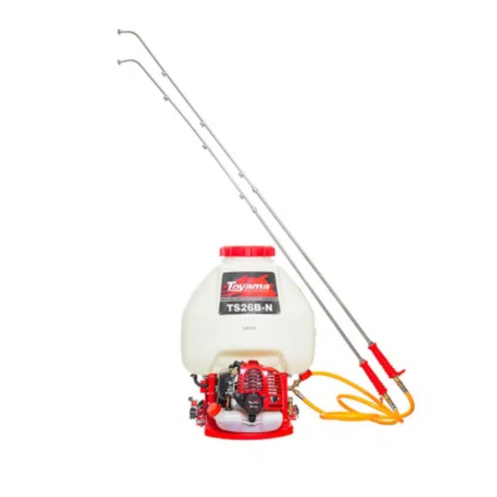 Pulverizador Costal Gasolina 25 Litros 2 Lanças Toyama Ts26b Cor Branco/Vermelho