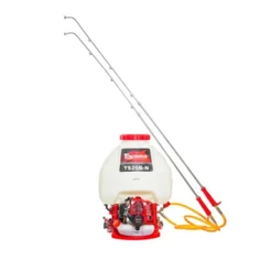 Pulverizador Costal Gasolina 25 Litros 2 Lanças Toyama Ts26b Cor Branco/Vermelho