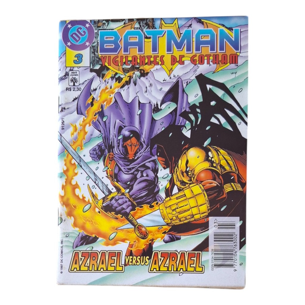 Hq Gibi - Batman - Vigilantes de Gotham n° 3 - Ed. Abril - 1997
