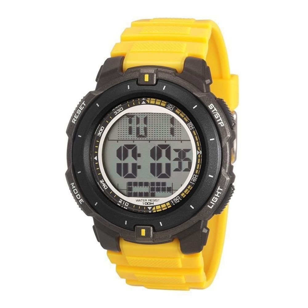 Relógio Masculino Speedo Digital Esportivo Amarelo e Preto