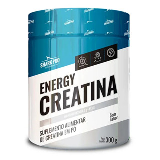 Energy Creatina Plus Pote 300g Sem Sabor Shark Pro em Oferta na Shopee