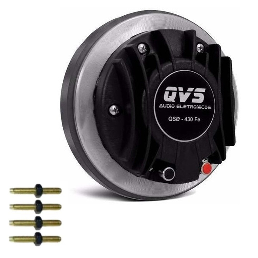 Driver Qvs 430fe 200w Corneta Trio Pesado D405 D 405 Draven Som Automotivo Paredao Bob