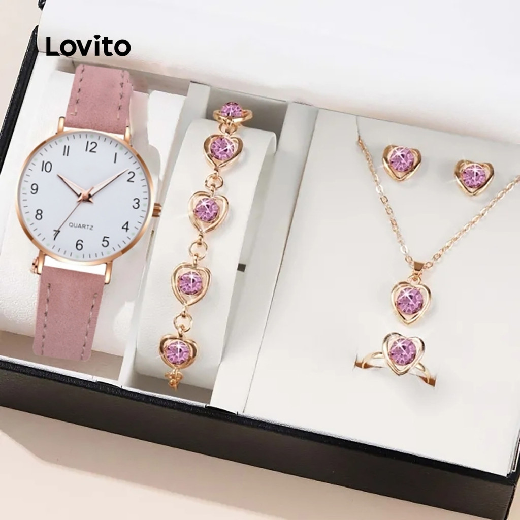 Lovito Relógio Relógio e Conjunto de Pulseira Greenchicken Watch LFASCS660 em Oferta na Shopee