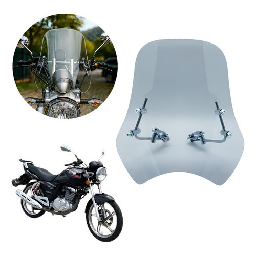 Bolha Parabrisa Para Moto Suzuki Gsr 125 / 150 Universal
