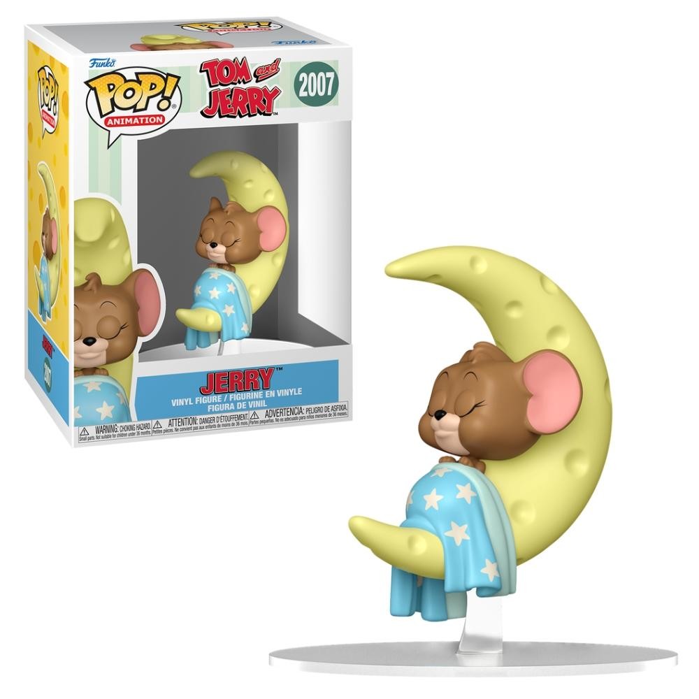Boneco Funko Pop! Tom & Jerry - Jerry na Lua de Queijo em Oferta na Shopee
