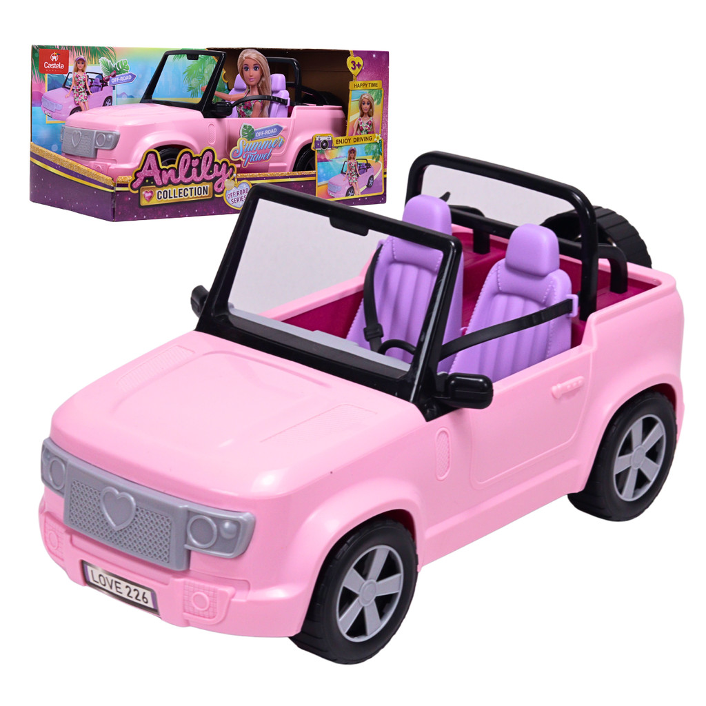 Carro De Boneca Brinquedo Anlily Conversivel Fashion - Castela