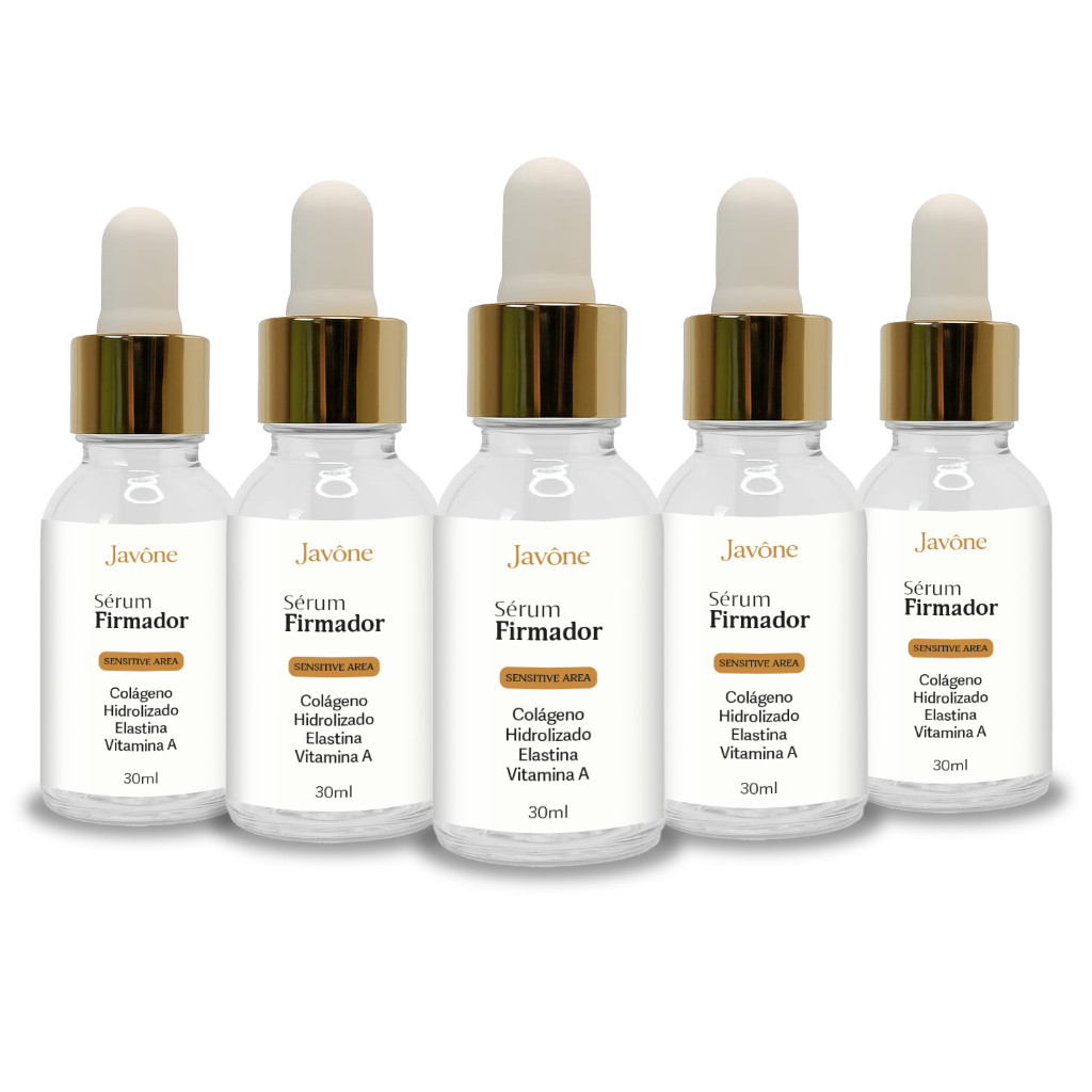 5 Sérum Firmador Íntimo Javône rejuvelhecedor  – Colágeno, Elastina e Vitamina A