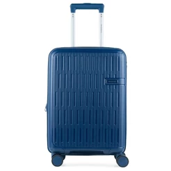 Mala de Bordo 10kg Polipropileno 4 Rodas Santiago Azul