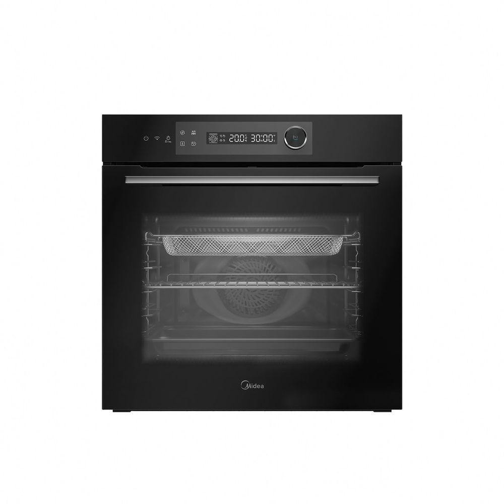Forno Elétrico De Embutir 80L Touch Smart Com Airfryer Midea TSI80P2 220V