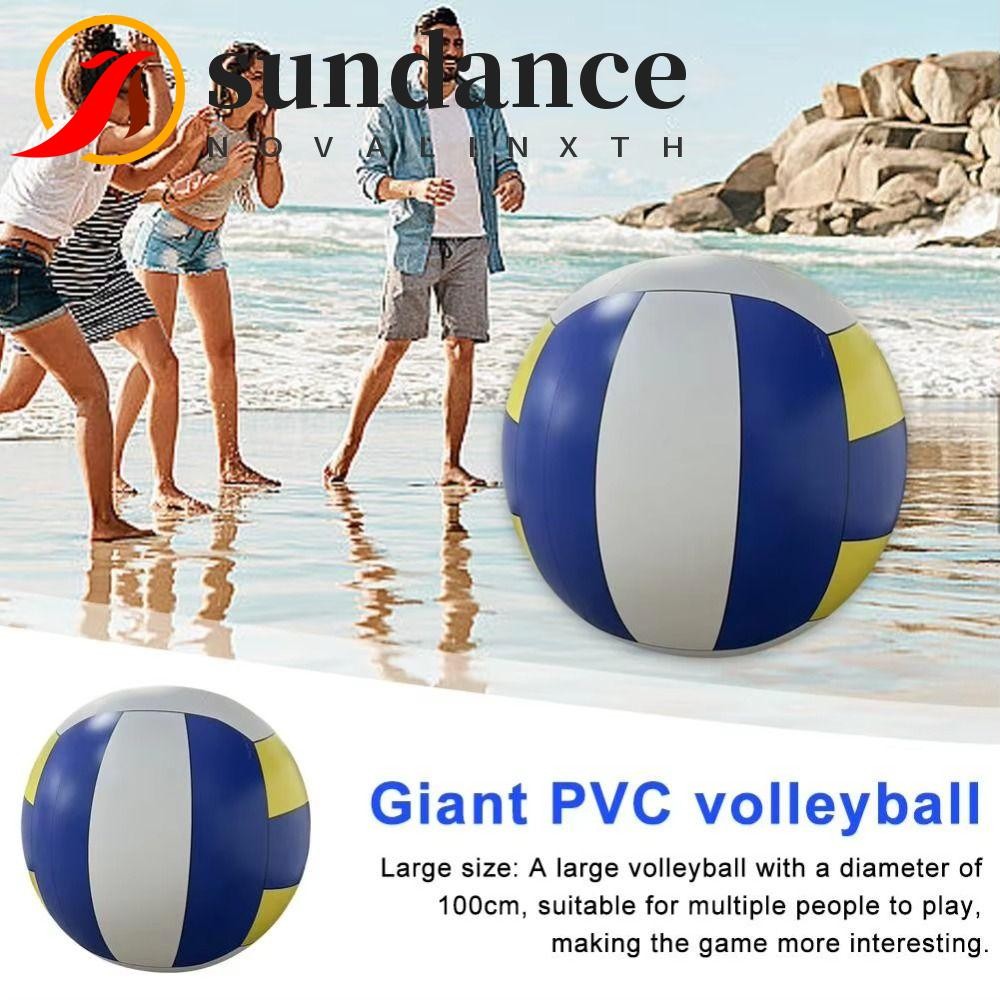 Voleibol De Praia SUNDANCE , Vôlei Inflável Gigante Grande Material De PVC , Bola De 0.6-1.5 M em Oferta na Shopee