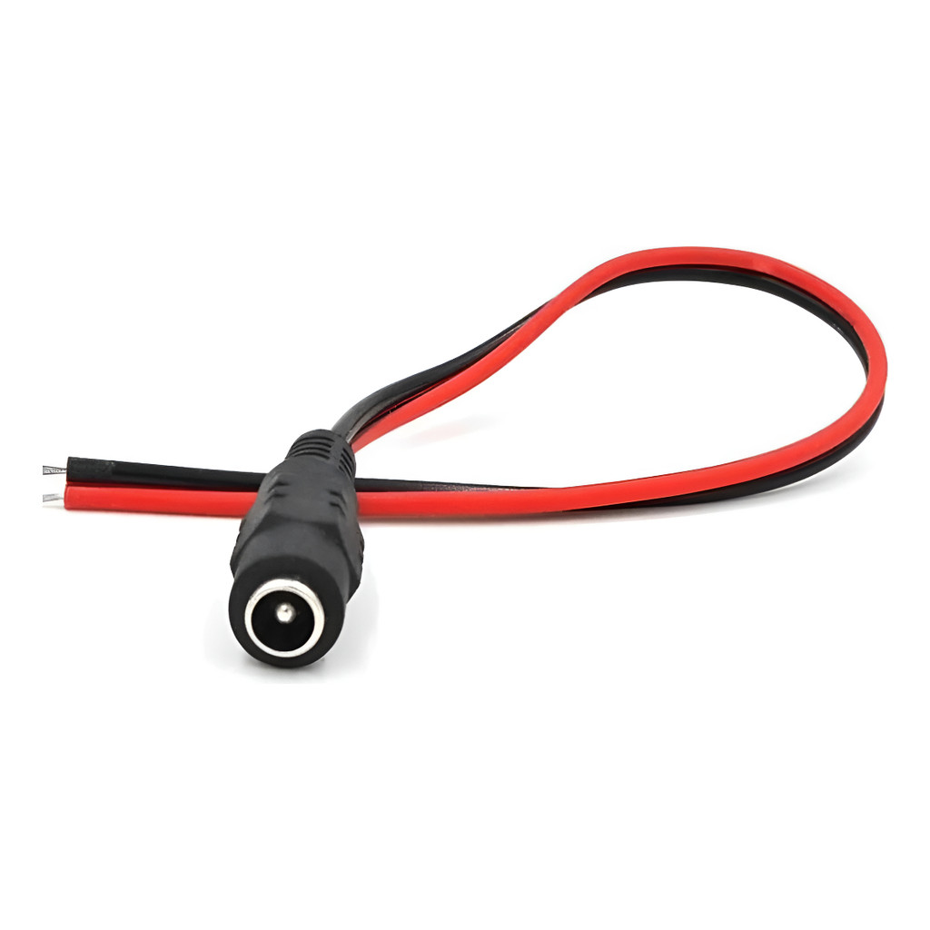 100 Cabo Fio Rabicho P4 Fêmea Positivo E Negativo P/ Fontes