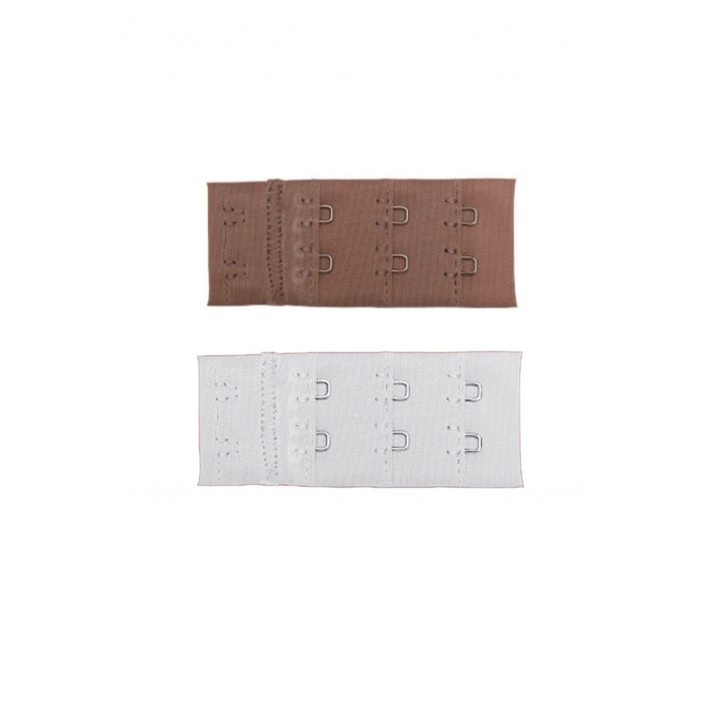 Kit Com 2 Extensores De Sutiã Duplo Demillus 70083