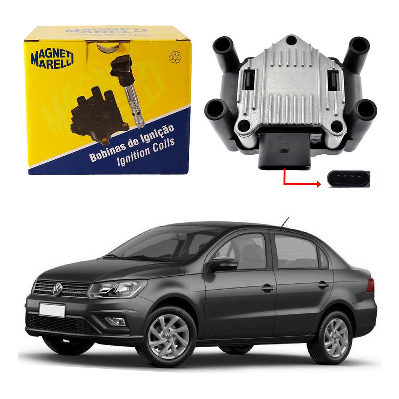 Bobina De Ignição Marelli Voyage G8 1.6 8v 2018 A 2022
