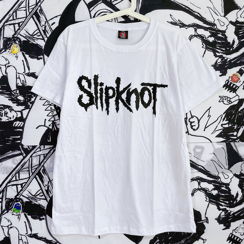 Camiseta Masculina Slipknot Básica Oversized Slipknot Vermelha Algodão Premium Plus Size Streetwear 1