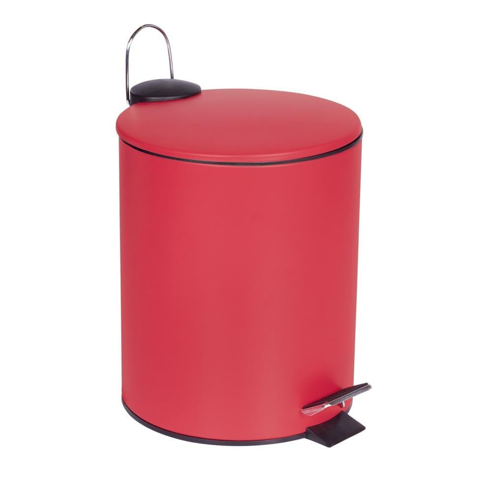 Lixeira Modern Vermelha 5L em Oferta na Shopee