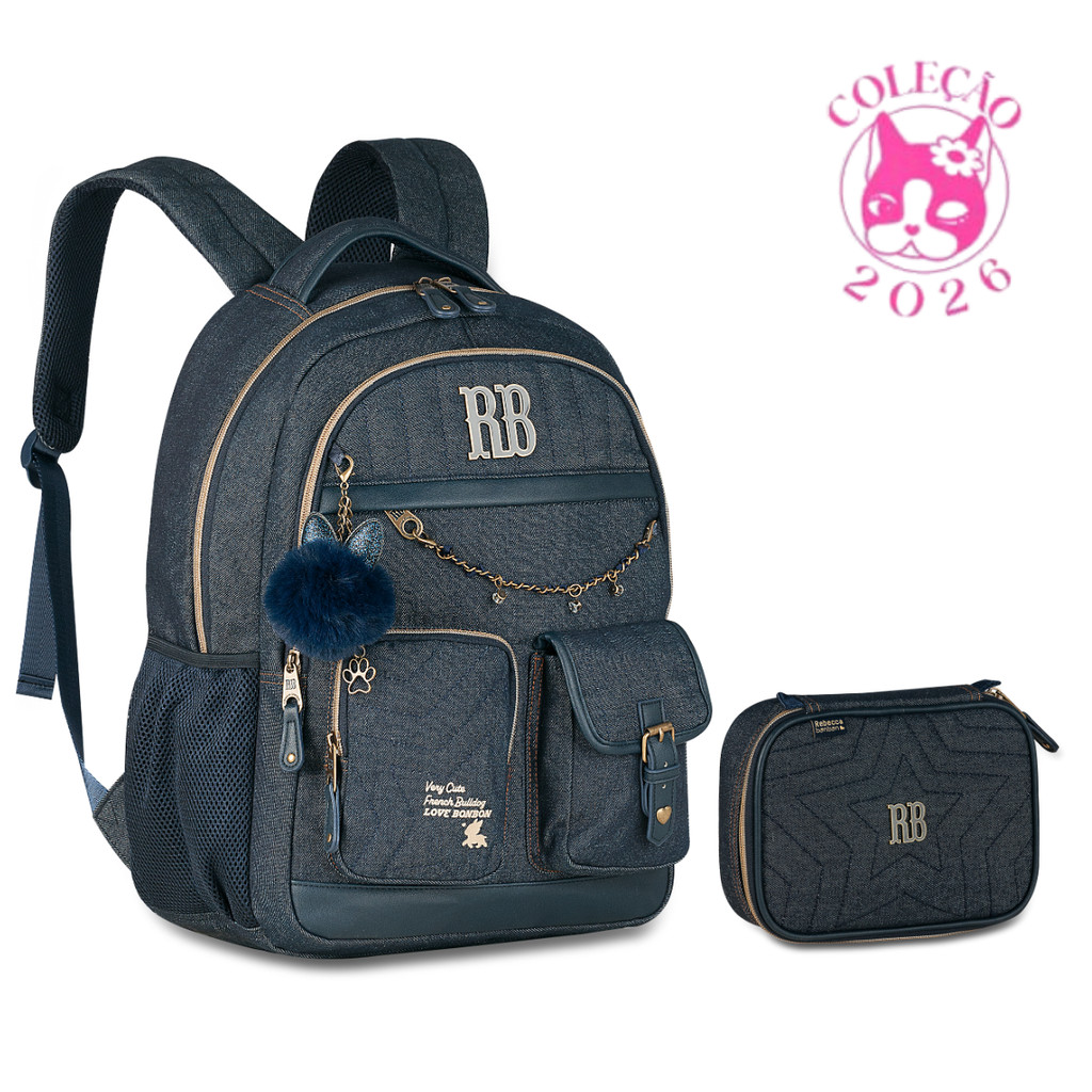 Estojo Rebecca Bonbon Jeans: Onde Comprar | BuscaProdutos