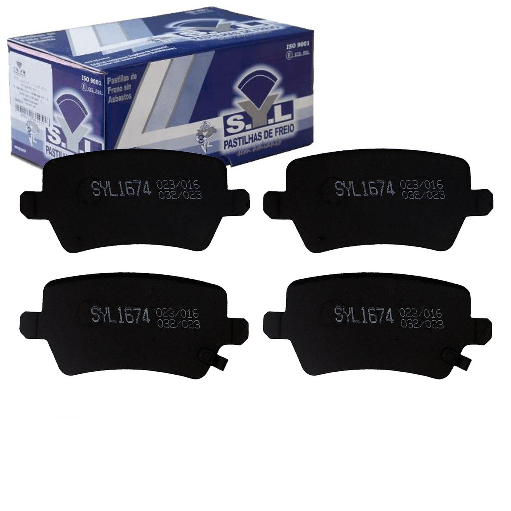 Pastilha De Freio Traseiro - Tiggo 5X T 1.5 16V 2019 A 2022 / Tiggo 5X Txs 1.5 16V 2019 A 2022 / Tiggo 7 T 1.5 16V 2019