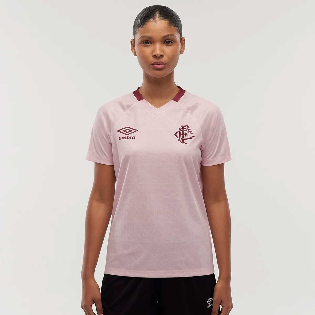 Camisa Umbro Fluminense Outubro Rosa 2025 Feminina