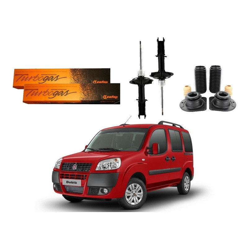 Kit Amortecedor Dianteiro, Doblo 1.4 1.8 2010 A 2020