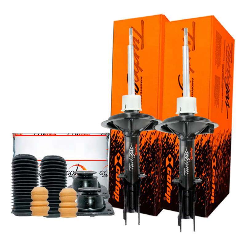 Detalhes do Kit Amortecedor Dianteiro Traseiro Doblo Adv 1.8 2011 A 2019