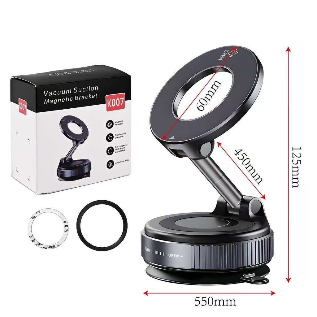 360 ° Suporte Magnético Ajustável Telefone-Dobrável Ventosa Montagem Em Carro marisa
