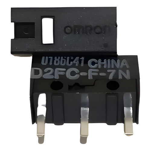 Micro Switch Omron D2fc-f-7n 20m Para Mouse Gamer - Kit Com 2 Peças