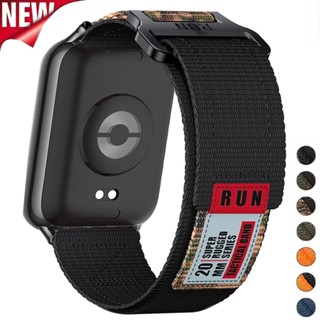 Pulseira Tática De Nylon Para Redmi Watch 6 5 4 Respirável Mi Band 9Pro 8Pro em Oferta na Shopee